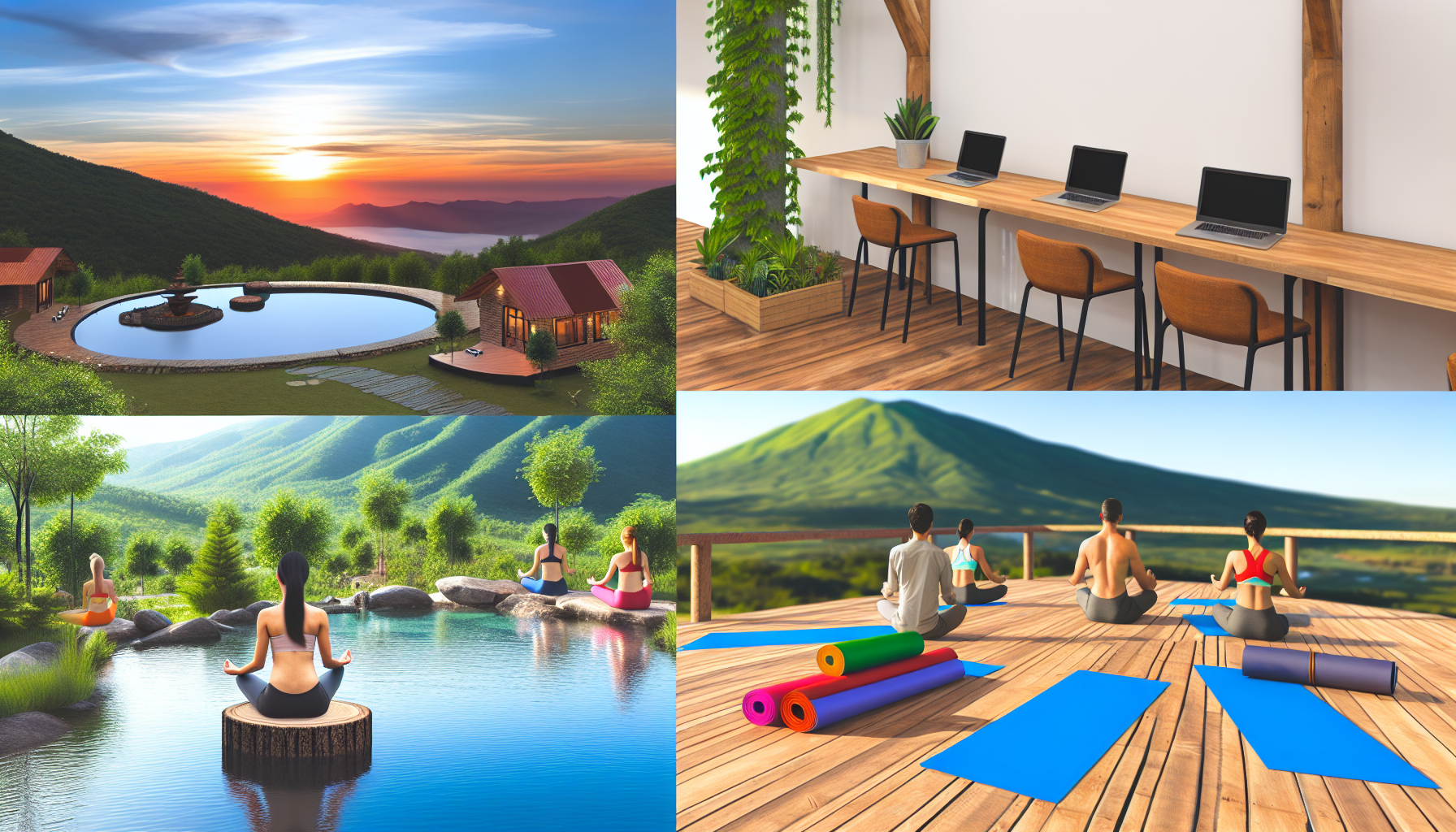 Digital Nomad Wellness Retreats