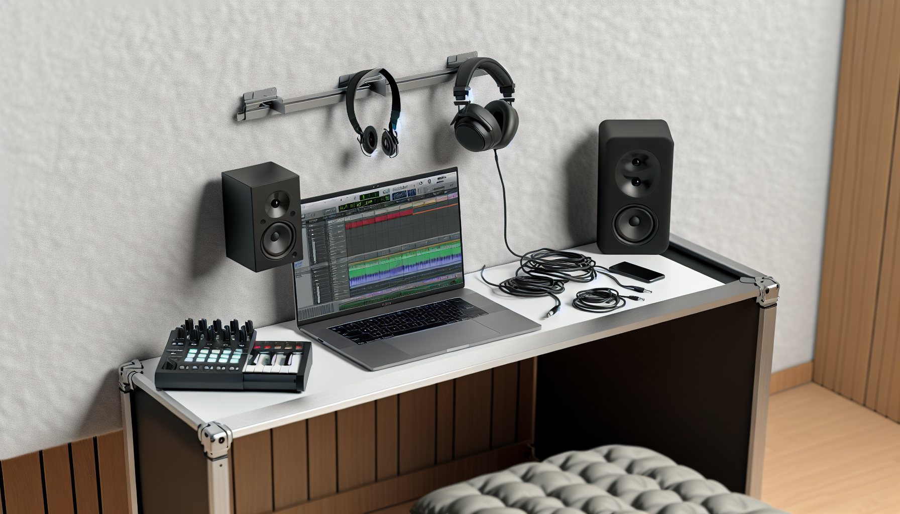 Portable Music Studio Setup