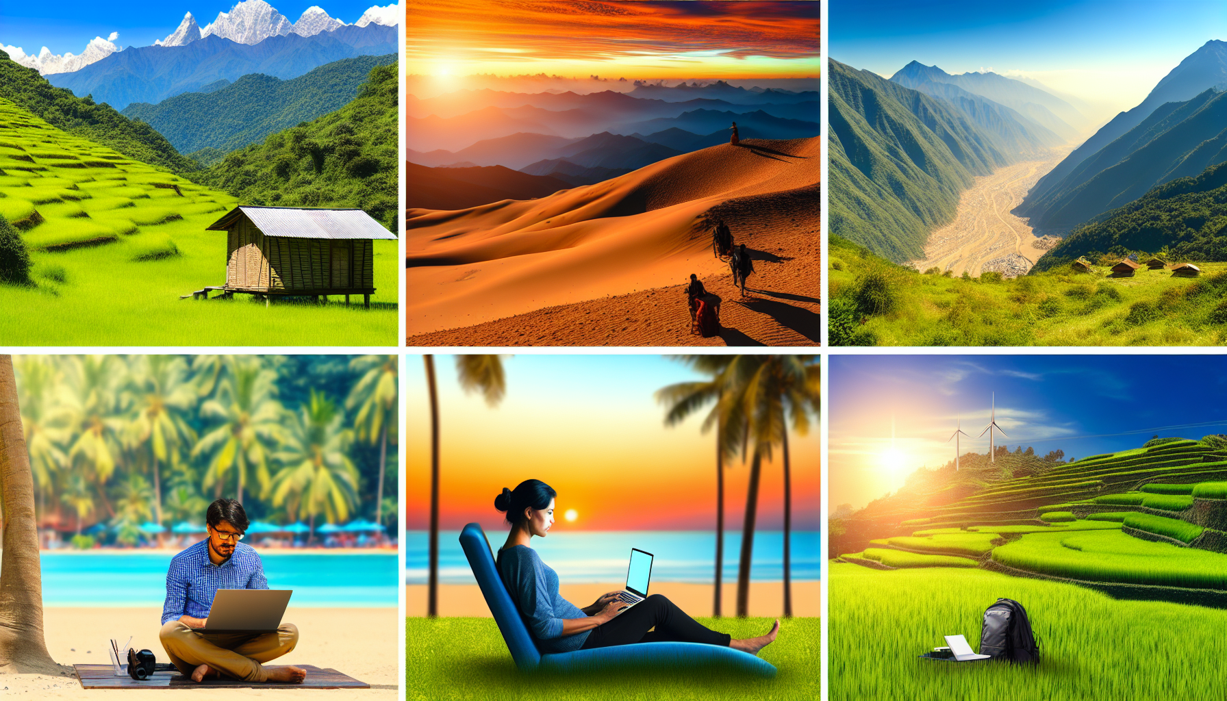 Scenic Digital Nomad Destinations