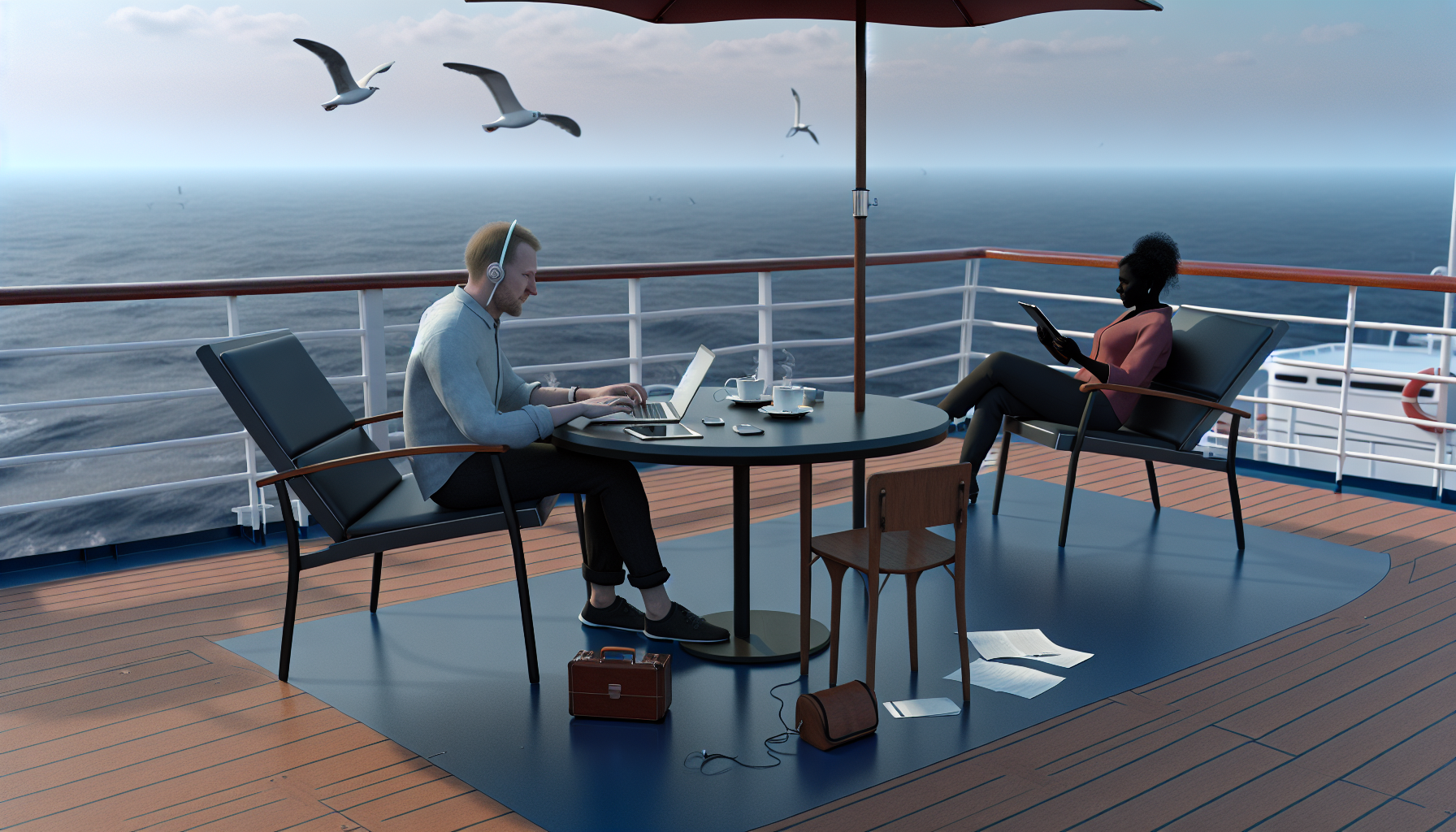 Work Remotely Cruise Ship